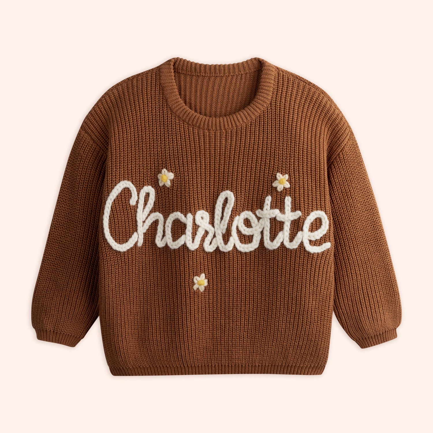 Baby Sweater Embroidered Sweater with Custom Name Baby Gift