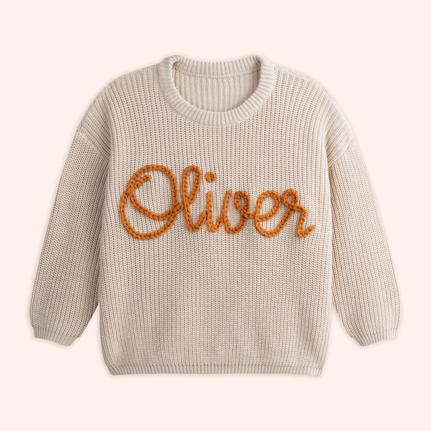 Custom Hand-embroidered Sweater