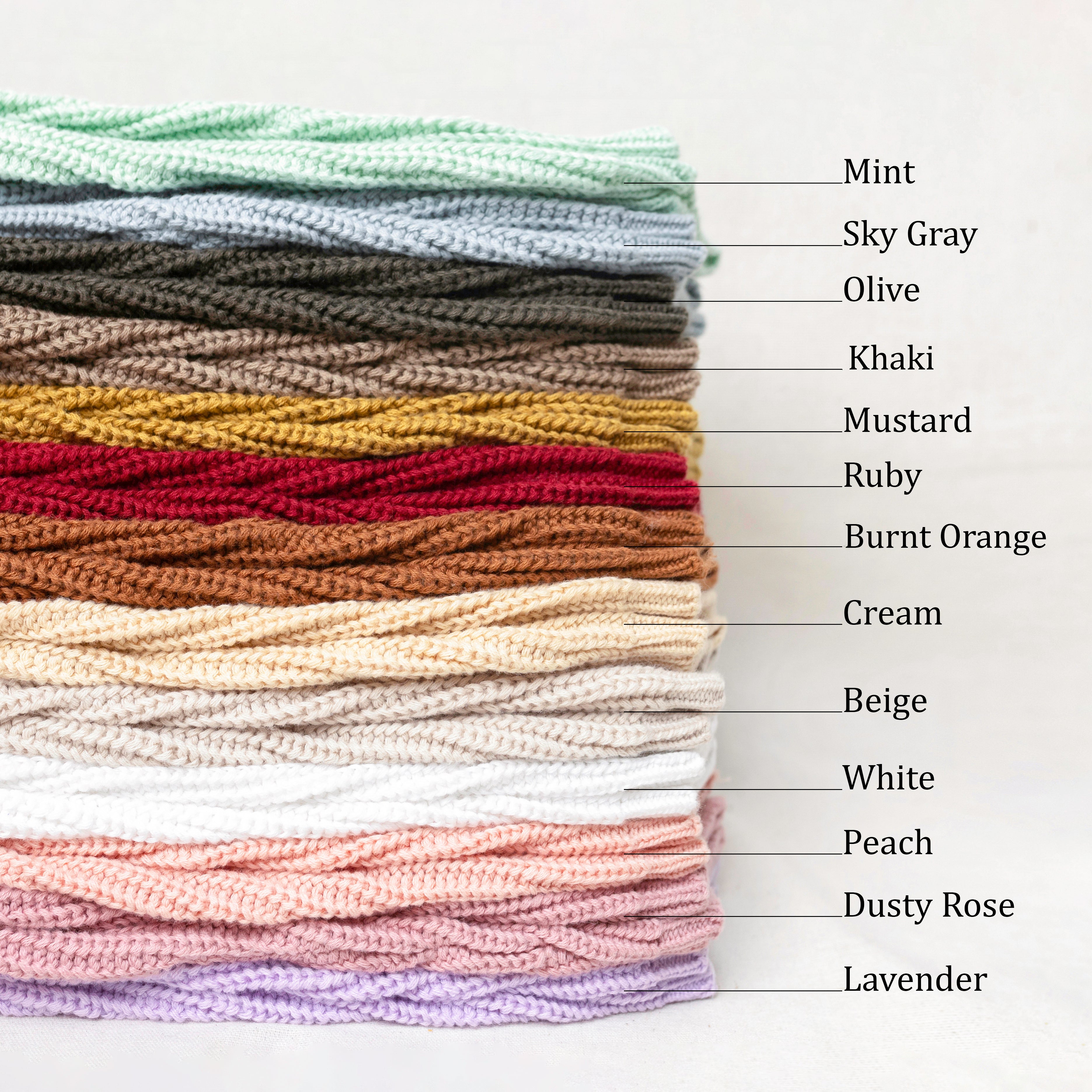 Baby Chunky Knit Sweater with Embroidered Custom Name