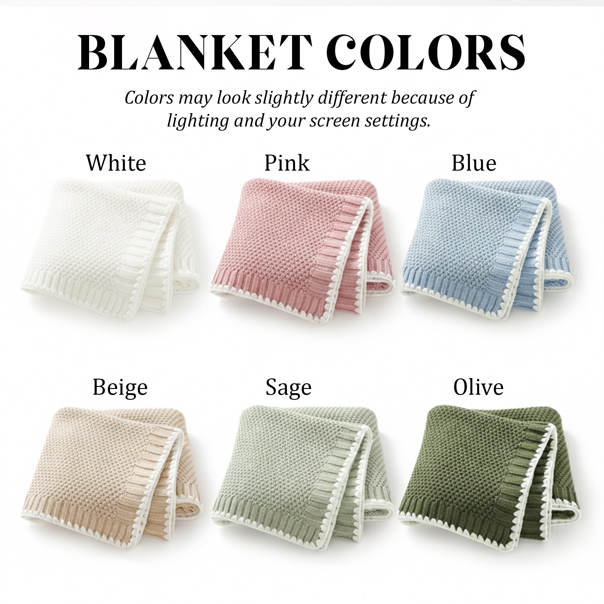 Custom embroidered name baby blanket newborn gifts