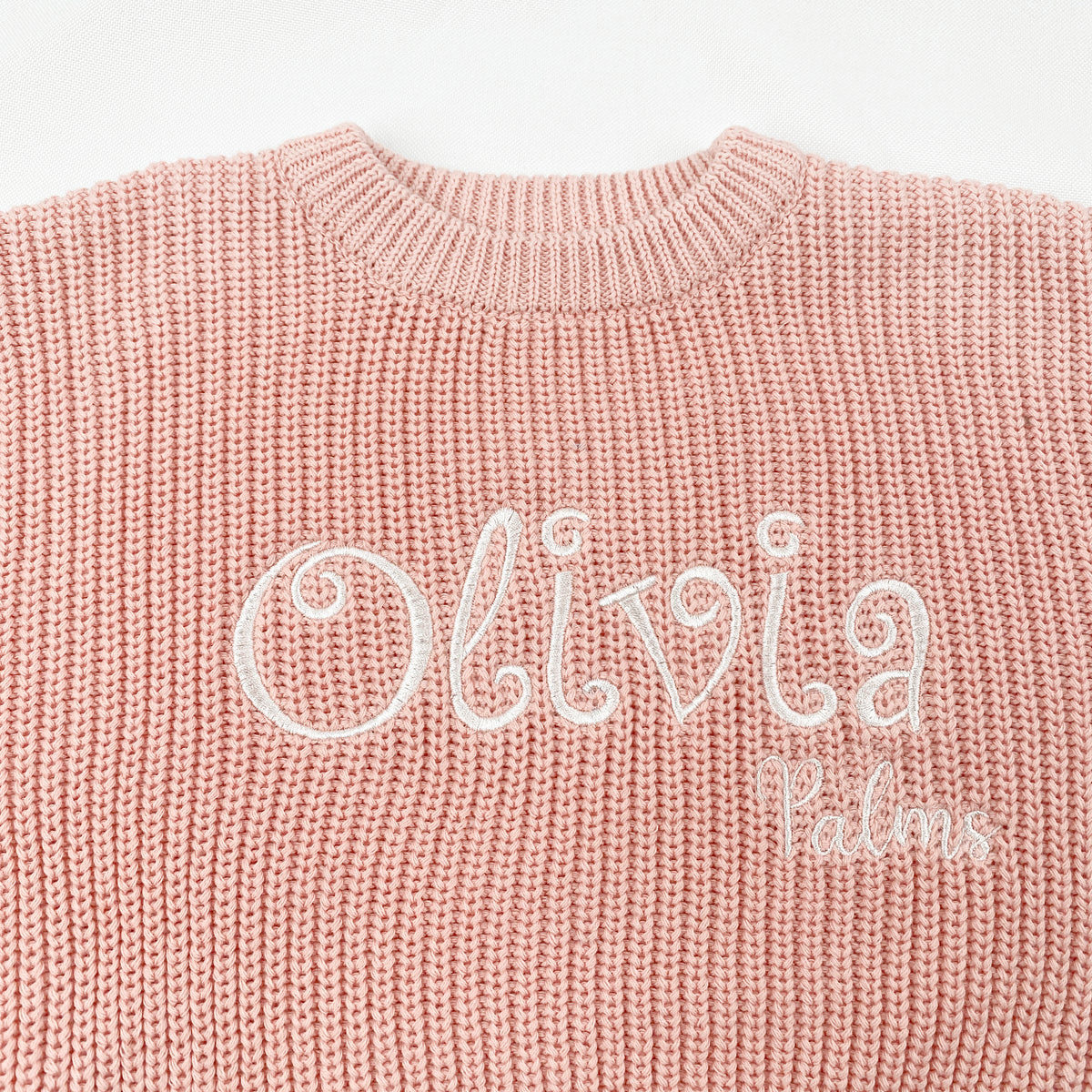 Custom Name Embroidered Baby Sweaters - Perfect Newborn Gifts