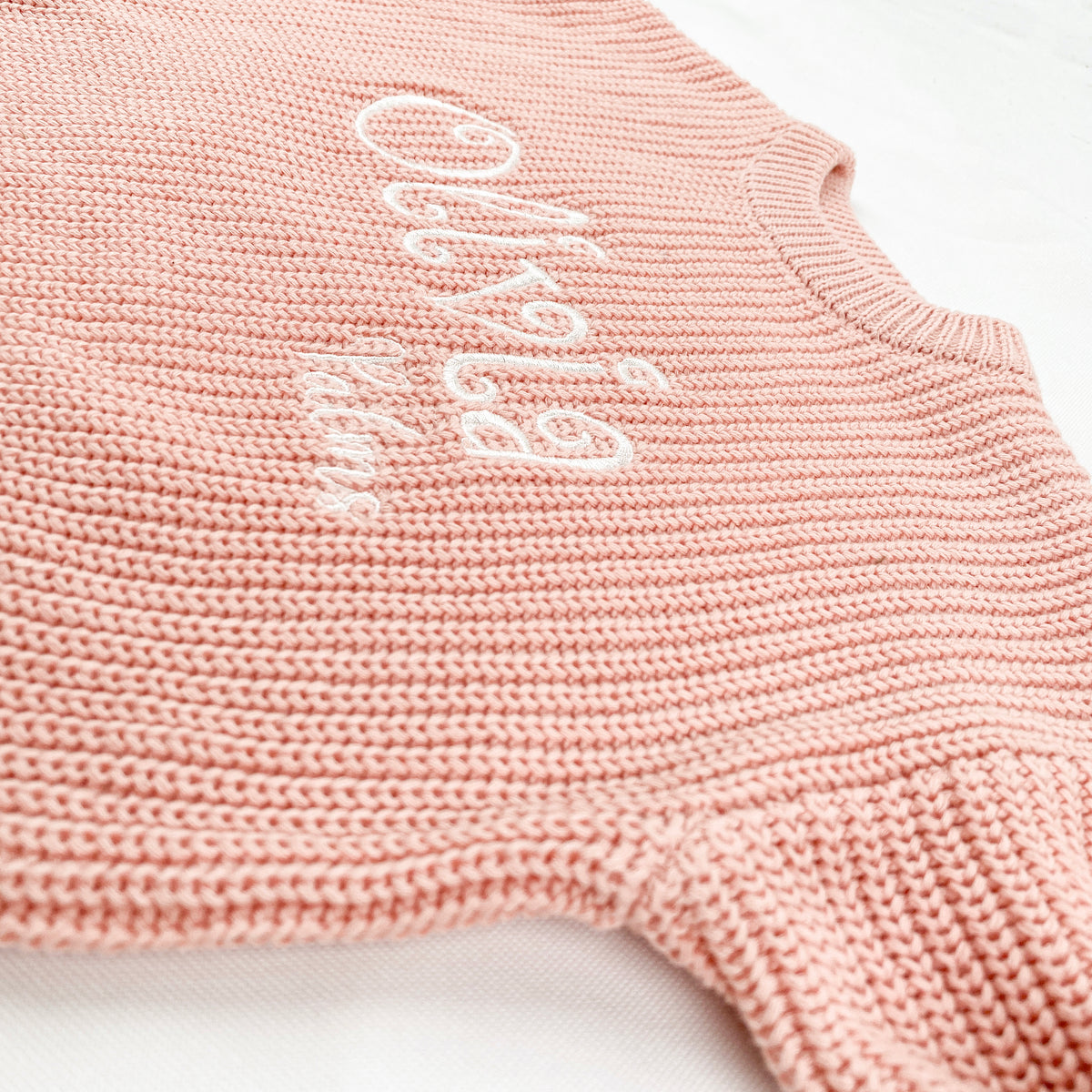 Custom Name Embroidered Baby Sweaters - Perfect Newborn Gifts