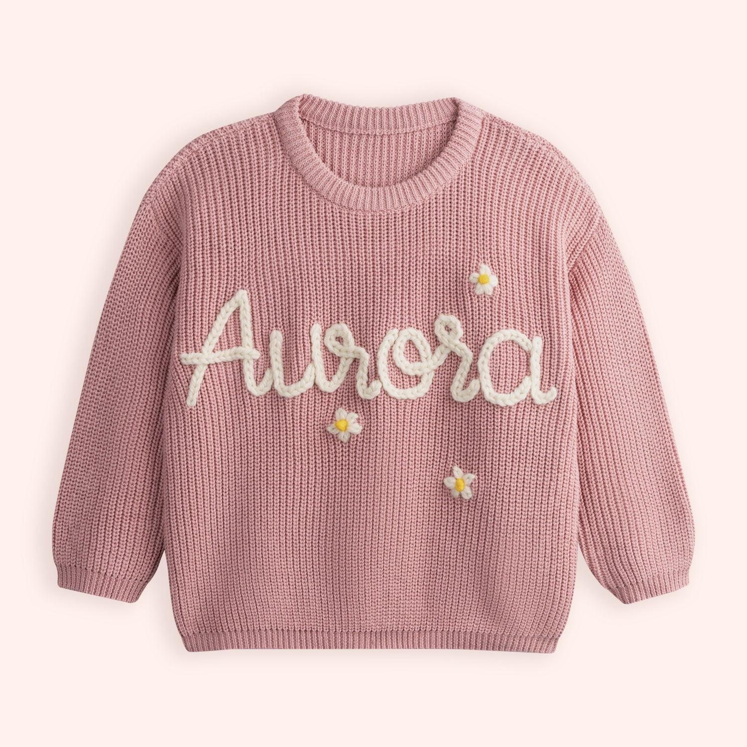 New Baby Gifts Embroidered Sweater with Custom Name Unique Newborn Gifts
